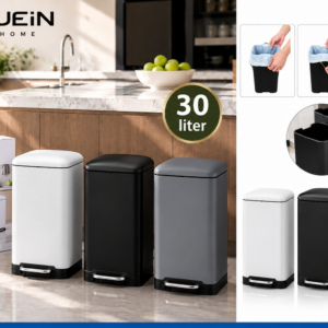 سطل هايدروليك بدعسة 30 لتر ستانلس